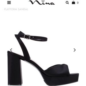 Nina heals worn once size 8.5